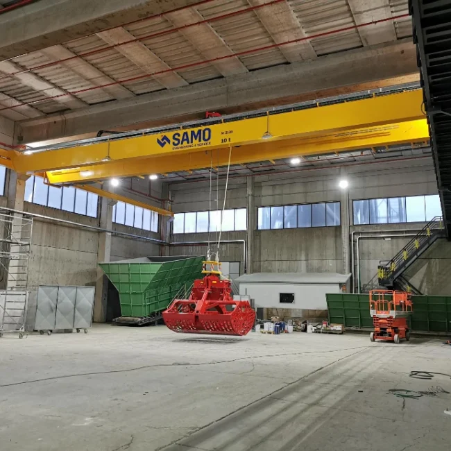 Installazione di Gru Bitrave